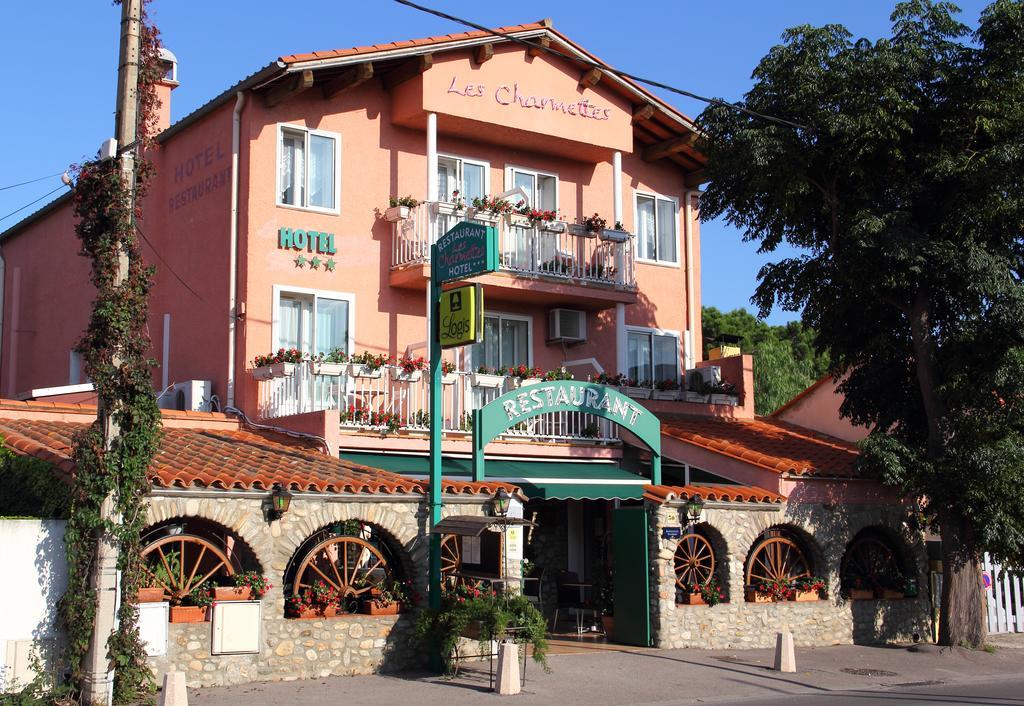 Logis Hotel Restaurant Les Charmettes Argeles-sur-Mer Exterior photo